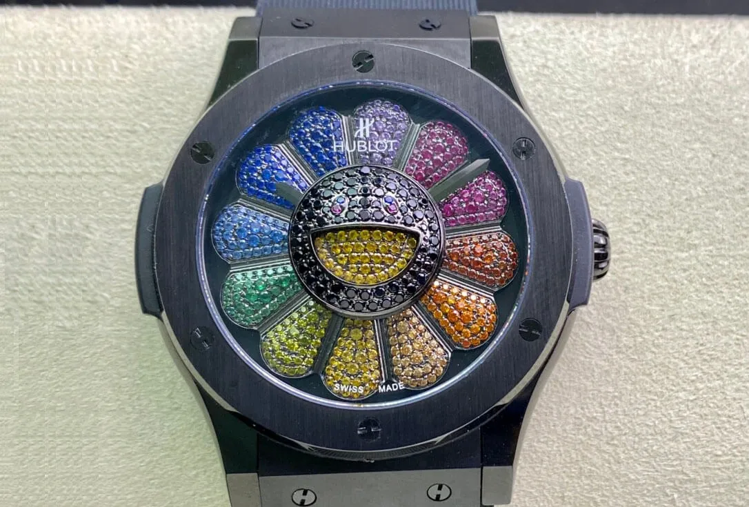 Hublot Classic Fusion Takashi Murakami 507.CX.9000.RX.TAK21 1:1 Best Edition Replica Watch Black Case